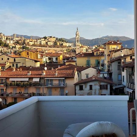 "La Me Ca" Intero Appartamento In Centro Con Vista Sui Colli Bergamo Buitenkant foto